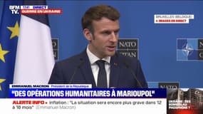 Emmanuel Macron: "L'Otan vient d'avoir un électrochoc"