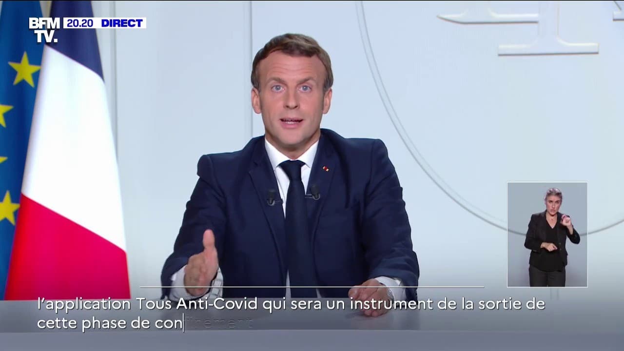 Emmanuel Macron: "L'application "Tous Anti-Covid" sera un ...