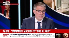 Crise politique: "Je crois qu'Emmanuel Macron est dos au mur", estime Olivier Faure, premier secrétaire du PS