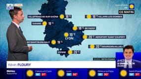 Météo Rhône: un grand soleil attendu ce lundi, jusqu'à 33°C à Lyon