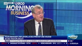 Pour endiguer l'inflation, la BCE prévoit une hausse de ses taux en juillet