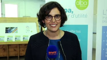 Myriam El Khomri a jugé que cette baisse du chômage devait "s'inscrire dans la durée"