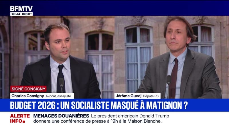 Marschall Truchot : budget 2026, un socialiste masqué à Matignon ? - 20/01