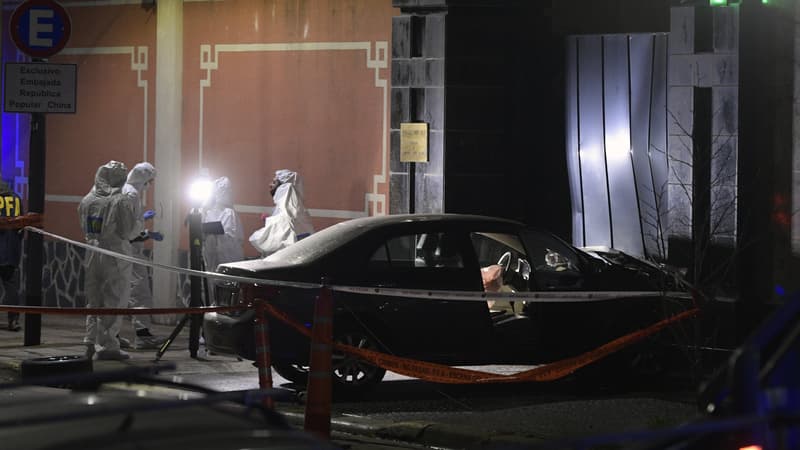 Il précipite sa voiture contre l'ambassade de Chine en Argentine