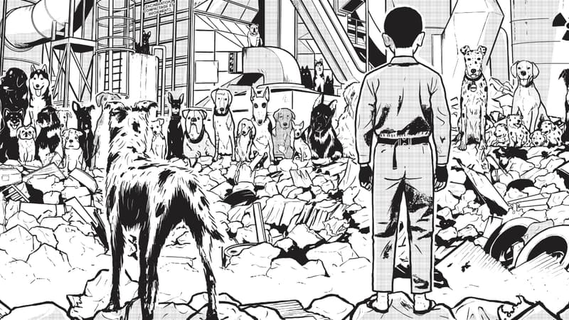 L'Île aux chiens de Wes Anderson en manga