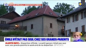 Disparition d'Emile: l'enfant n'était pas seul chez ses grands-parents