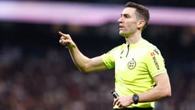 L'arbitre espagnol Alejandro Muñiz Ruiz, à Madrid le 3 janvier 2024