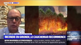 Bruno Lafon (maire de Biganos): "Le feu est passé dans le département des Landes"