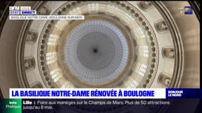 Boulogne-sur-Mer: la rénovation de la basilique Notre-Dame bientôt terminée