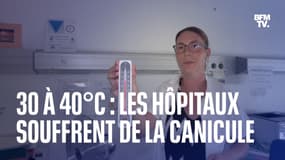 Entre 30 et 40°C à l'intérieur: les hôpitaux aussi souffrent de la canicule