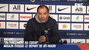 Angers : « Un pincement au cœur », Moulin évoque le départ de Aït-Nouri