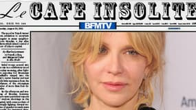 Courtney Love, chanteuse veuve de Kurt Cobain a retrouvé la trace du vol MH370.