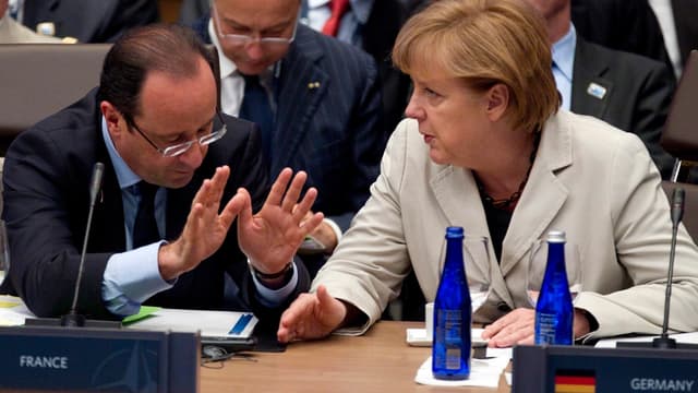 François Hollande et Angela Merkel célèbrent les 50 ans du couple franco-allemand