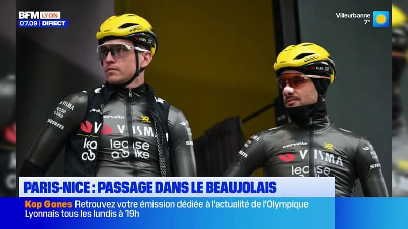Paris - Nice : Passage dans le Beaujolais