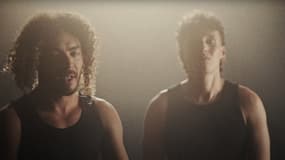 Zamdane et Danyl dans le clip de "Les Zhommes"