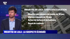 Meurtre de Lola : la suspecte écrouée - 17/10