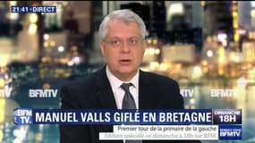 Bretagne: Manuel Valls giflé par un jeune homme