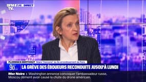 Déchets à Paris: "Cette nuit, il va y avoir des bennes privées qui vont circuler sur tout le trajet de la manifestation", explique Florence Berthout