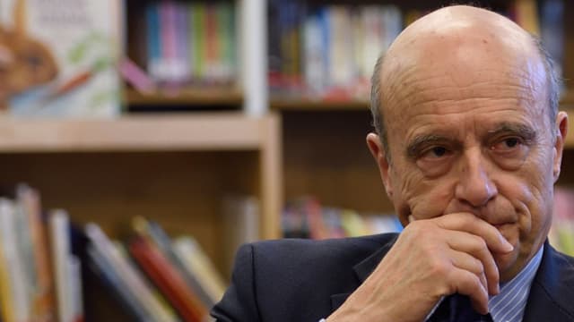 Alain Juppé lors d'un déplacement aux Etats-Unis, le premier mai 2015.