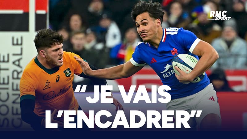 France 48-33 Australie : "Ce premier maillot, je vais l'encadrer" savoure Kalvin Gourgues