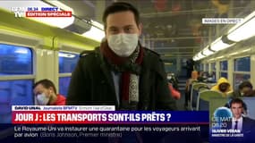Dans le RER, les distances de sécurité sont en mesure d'être respectées