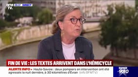 Texte en fin de vie: "C'est une loi qui nous obligera à trier les demandes, les souffrances, la vie"estime Claire Fourcade (Société française pour le soutien et les soins palliatifs) 
