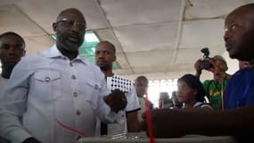 George Weah croit en ses chances de devenir président du Liberia
