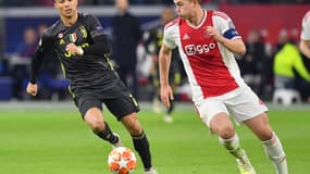 Cristiano Ronaldo et Matthijs De Ligt