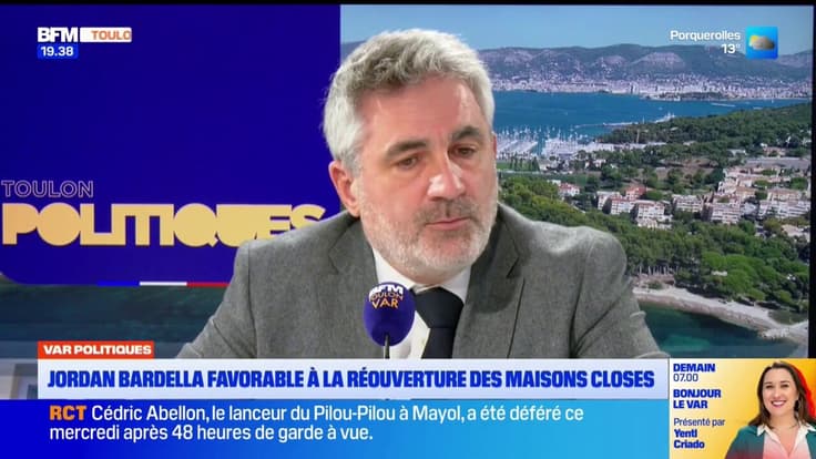 Réouverture des maisons closes : Frank Giletti, député RN du Var, y est favorable