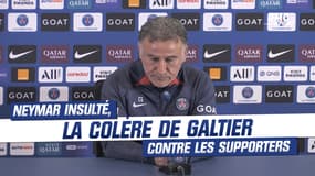 PSG : Galtier très remonté contre les supporters qui sont allés insulter Neymar