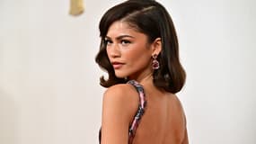Zendaya, la star de la série "Euphoria", lors de la cérémonie des Oscars 2024