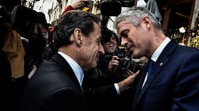 Nicolas Sarkozy et Laurent Wauquiez
