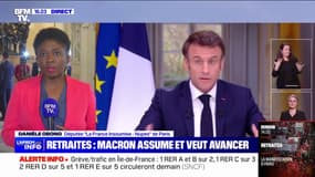 Danièle Obono (LFI): "C'est un président pyromane. Son intervention est à des années-lumière de ce que lui disent les Français"