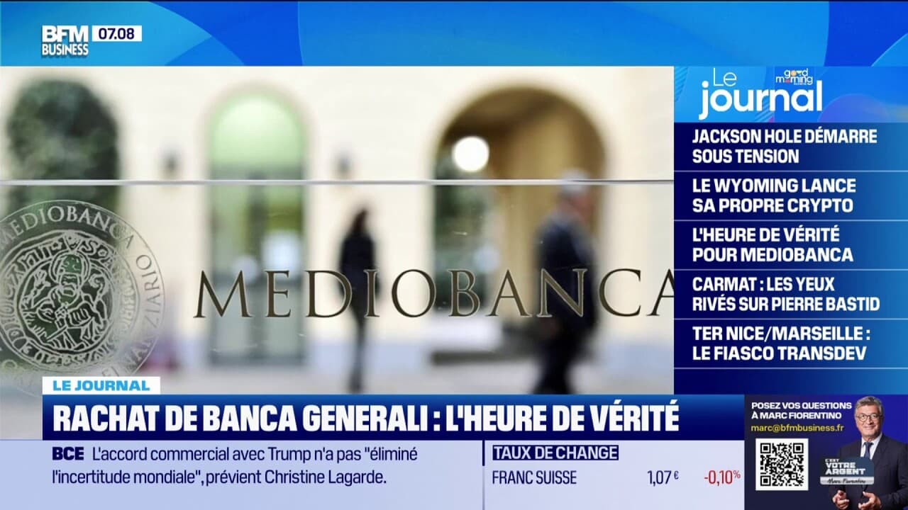Rachat de Banca Generali: les actionnaires de Mediobanca se réunissent ce  jeudi