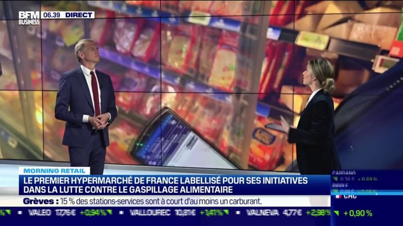 Le premier hypermarché de France labellisé pour ses initiatives dans la lutte contre le gaspillage alimentaire