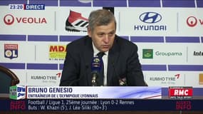 OL / Genesio : "Il faut retenir ce qu'on est capable de faire..."