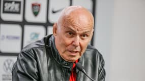 Bernard Lemaitre le président du RCT, le 15 octobre 2021