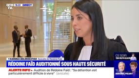 Audition de Rédoine Faïd: selon son avocate, "sa détention est particulièrement difficile à vivre"