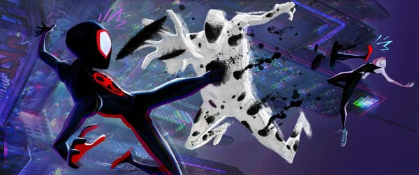 Un concept art de "Spider-Man Across The Spider-Verse" Un concept art de "Spider-Man Across The Spider-Verse"