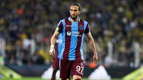 Yusuf Yazici avec le maillot de Trabzonspor, à Istanbul le 27 avril 2019
