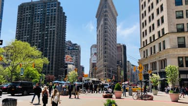 Le "Flatiron" à New York, le 7 mai 2019