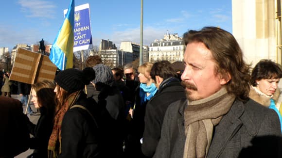 Andriy Shkil, membre du parti de la Patrie de Ioulia Timochenko. Andriy Shkil, membre du parti de la Patrie de Ioulia Timochenko.
