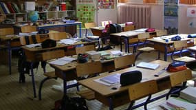 Ecole primaire, salle de classe