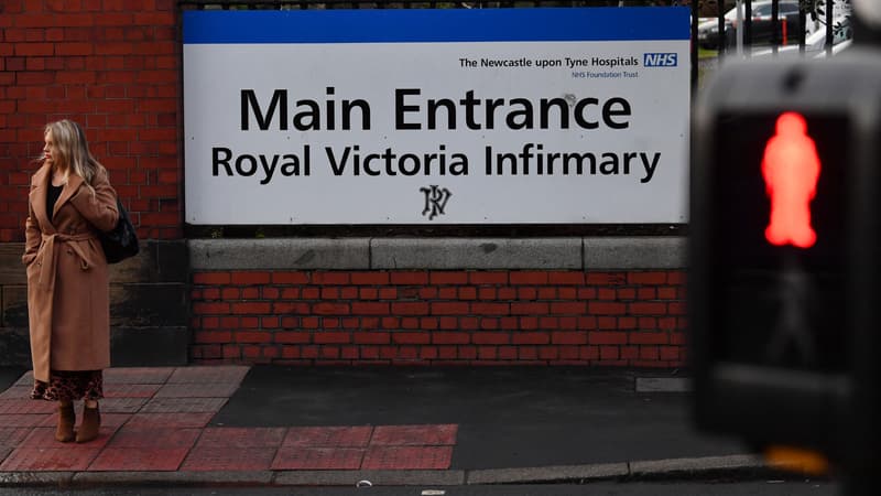 Le Royal Victoria Infirmary de Newcastle, en janvier 2020