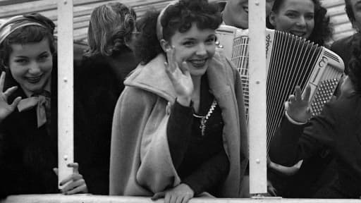 Nicole Besnard le 23 avril 1950 à Paris