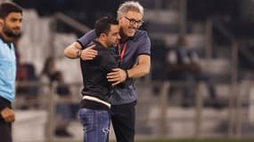 Laurent Blanc a affronté Xavi pour son premier match sur le banc d'Al Rayyan
