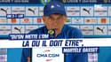 OM 3-1 Lorient : "Qu'on mette l'OM là où il doit être", martèle Gasset