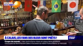 Calais: les fans des bleus sont prêts pour la demi-finale