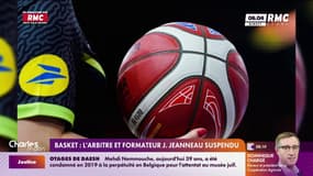 Basket L'arbitre et formateur Johann Jeanneau suspendu