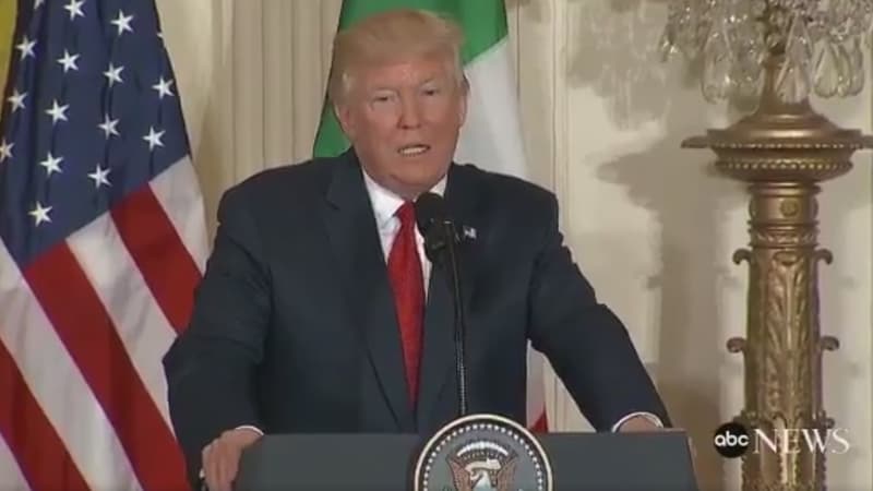 Donald Trump a réagi à la fusillade qui a éclaté ce jeudi soir sur les Champs-Elysées